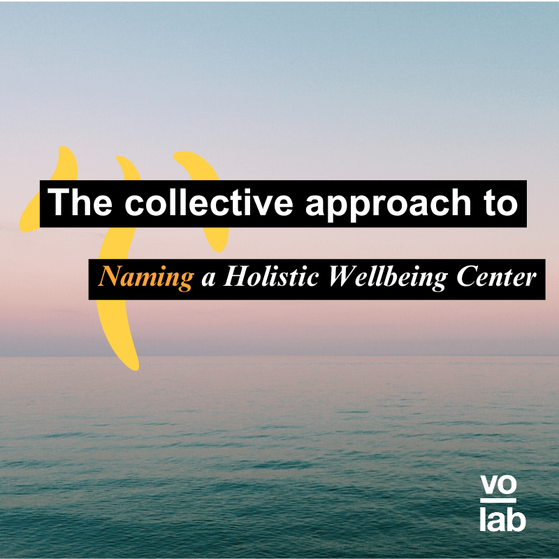 #2 The collective approach to naming a Holistic Wellbeing Center