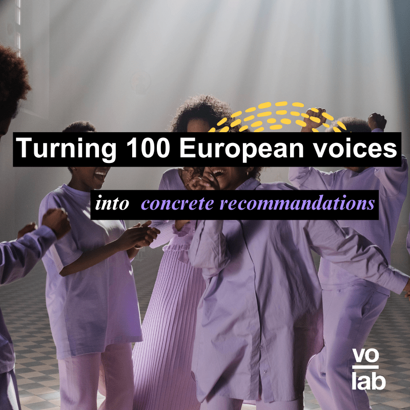#D1 Turning 100 European voices into concrete recommandations